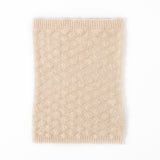 Womens Cashmere Neck Warmer Multicolor Cashmere Knit Snood Scarf