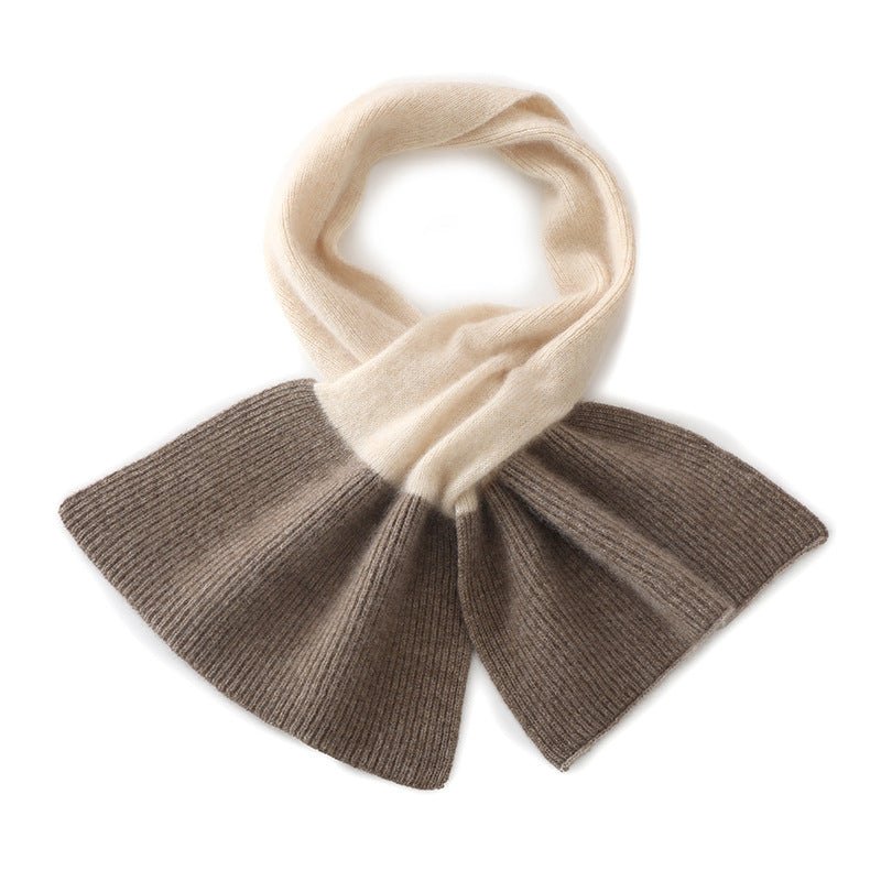 Cashmere Neck Scarf Winter Bow Scarf Womens Cashmere Neck Wrap