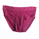 Classic Mens Silk Briefs Sexy Silk Triangle Boxer