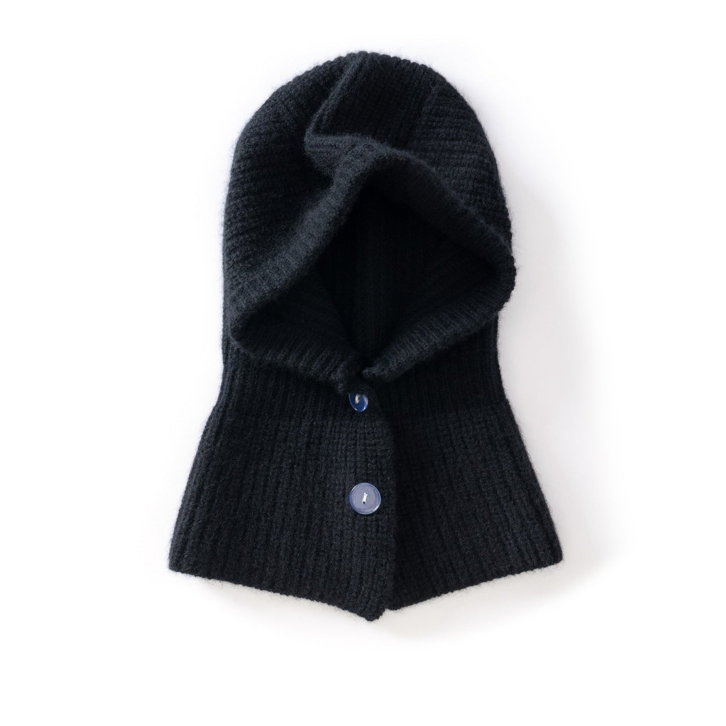 Kids Cashmere Knit Hood Cashmere Balaclava for Boys and Girls
