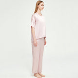 Loose silk pajamas set 100% Mulberry soft comfy Silk sleepwear