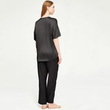 Loose silk pajamas set 100% Mulberry soft comfy Silk sleepwear