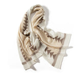 Pure Cashmere Scarf Long Shawl And Wraps Special Christmas Scarves