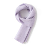 Short 100% Cashmere Scarf for Adults And Children Winter Scarf
