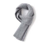 Short 100% Cashmere Scarf for Adults And Children Winter Scarf