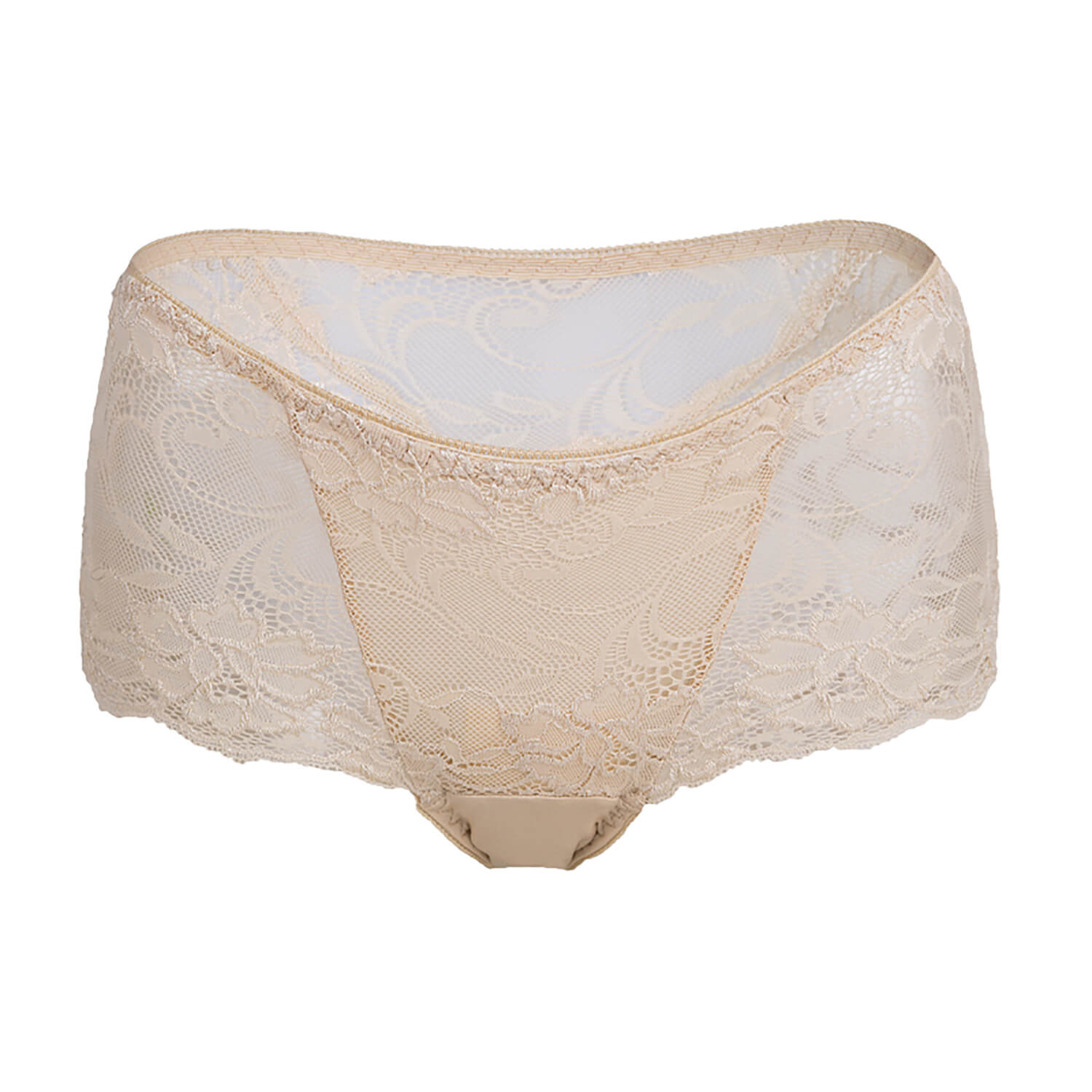 Silk knitted underwear women's lace shorts mulberry silk sexy and comfortable low - waist boxers