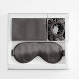 Silk Travel Essential Set 4 PCS Silk Pillowcase Scrunchy And Eyemask