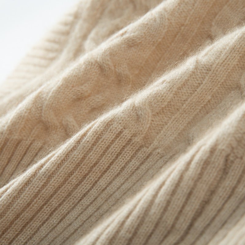 Unisex Cashmere Hooded Snood Cashmere Balaclava Cashmere Knit Hooded Cowl