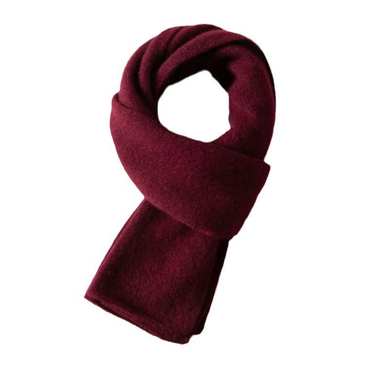 Unisex Short Cashmere Scarf Multi Colors Cashmere Neck Warmer