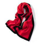Women and Men Long Cashmere Scarf Lightweight Luxury Cashmere Stitch Scarves