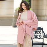 Womens Cashmere Shawl And Wraps Large Cashmere Scarf With Fringe Camel - 1 XL