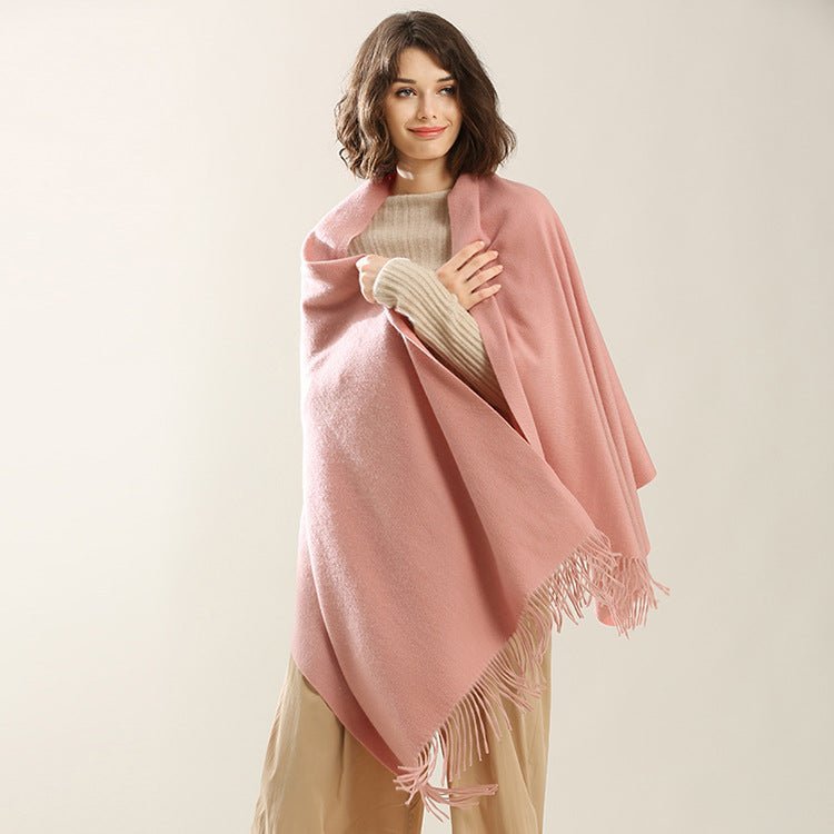 Womens Cashmere Shawl And Wraps Large Cashmere Scarf With Fringe Camel - 1 XL