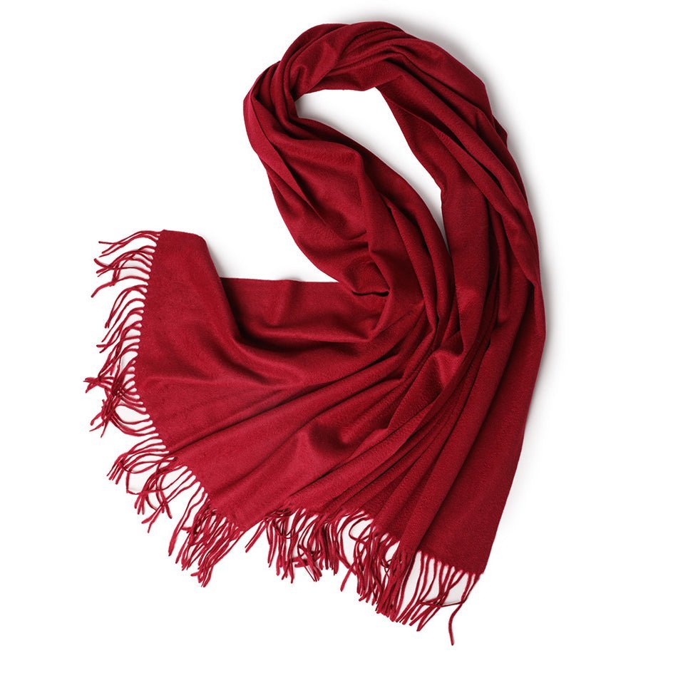 Womens Cashmere Shawl And Wraps Large Cashmere Scarf With Fringe Camel - 1 XL