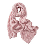 Women's Cashmere Shawl With Tassels Solid Cashmere Scarf