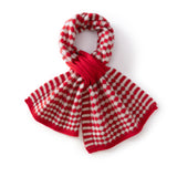 Womens Geometric Cashmere Knit Scarf Geometric Cashmere Wrap