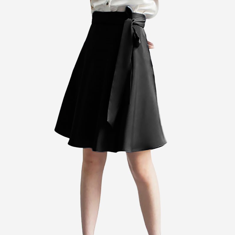 Womens Pure Silk Mini Skirt Tie Summer Guest Party Silk Dresses