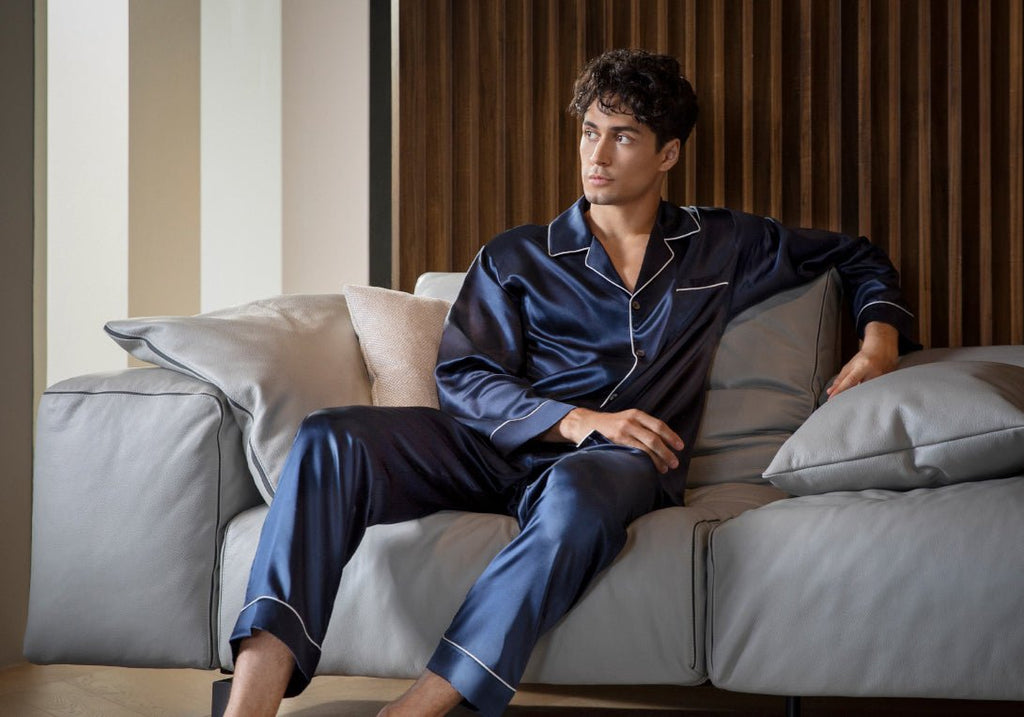 Silk sleepwear for Men is a Luxury Gift