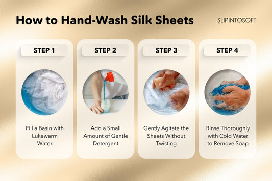 How to Wash Silk Sheets - slipintosoft