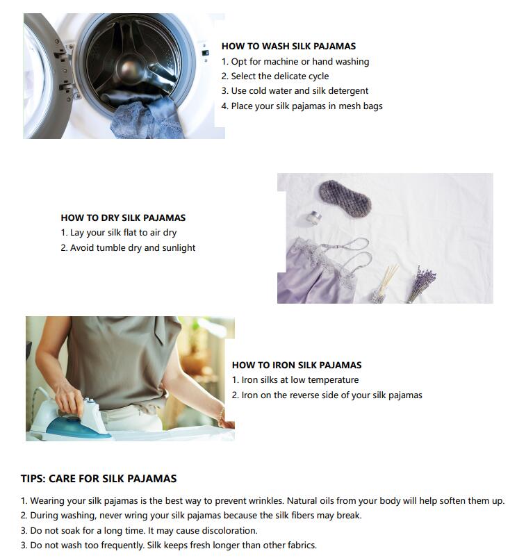 HOW TO WASH YOUR SILK PAJAMAS