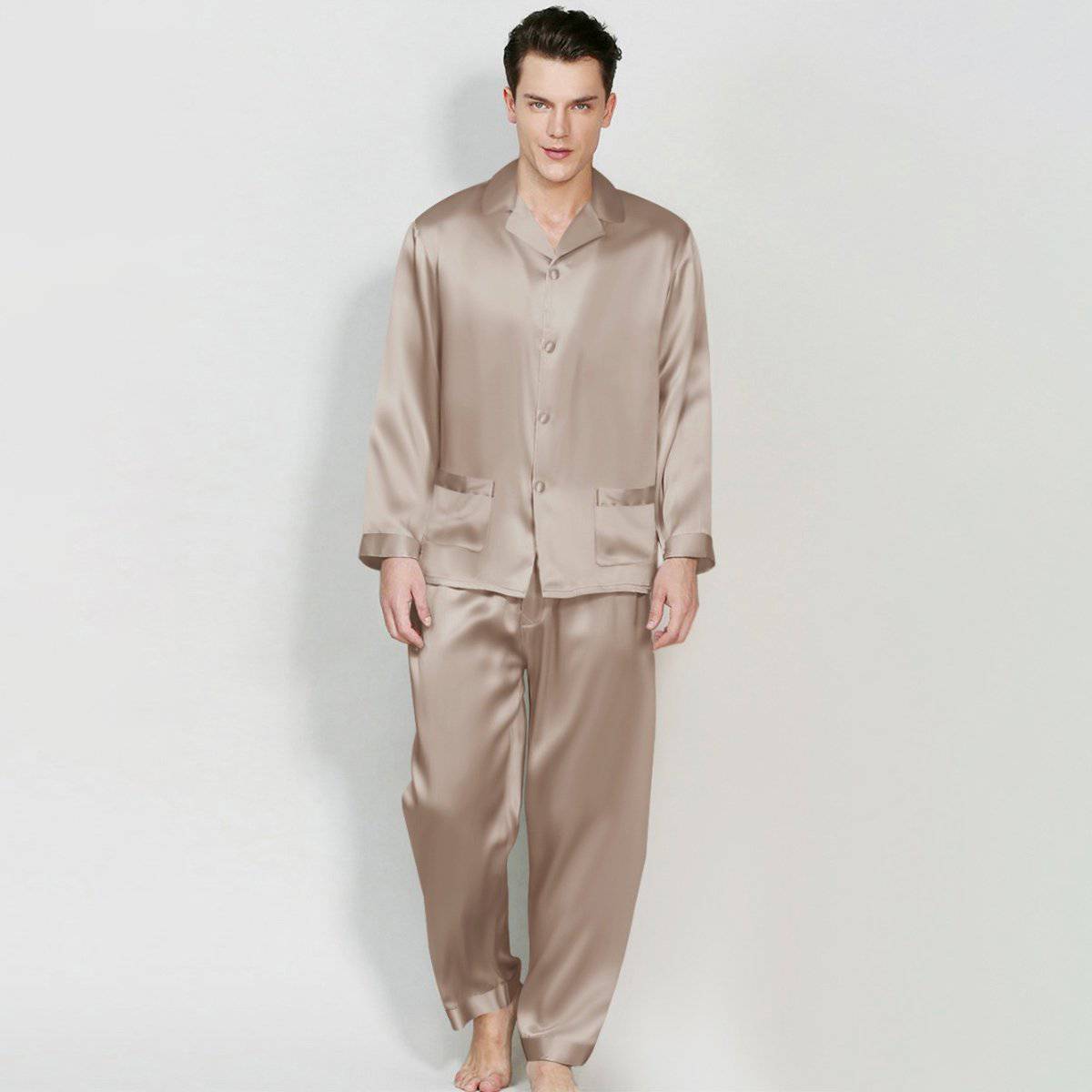 Mens Silk Sleepwear