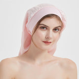 19 Momme Women Elegant Silk Bonnet For Hair Sleep Caps - slipintosoft