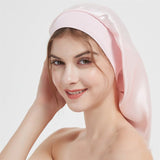 Women Long Silk Sleep Cap Silk Bonnet For Hair Sleep Caps