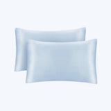 19/22 Momme Silk Pillowcase with Hidden Zipper Bundle- Set of 2 Silk Pillowcase