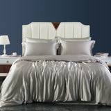 22 Momme 3PCS Duvet Cover Set Seamless Luxury Silk Bedding Set