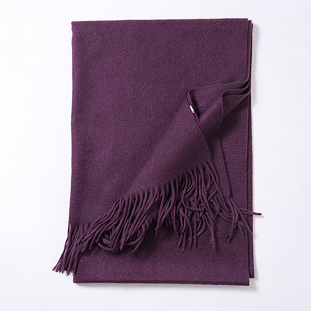 Women's Luxurious Cashmere Shawl and Wraps Large Soft Cashmere Scarf with Tassel - slipintosoft