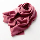 Long 100% Cashmere Scarf Luxury Pure Cashmere Winter Scarf - slipintosoft