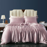 19 Momme 3PCS Duvet Cover Set Seamless Luxury Silk Bedding Sets -  slipintosoft