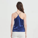 Mulberry Women Silk Camisole  Sexy Silk Ladies Tops Shirt -  slipintosoft