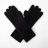 Pure Cashmere Gloves Touch Screen Cashmere Knitted Mittens