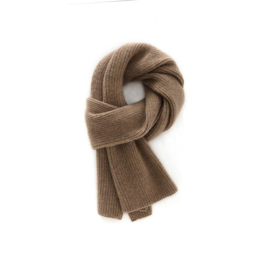 Pure Cashmere Scarf for Women Soft Solid Cashmere Short Scarves Neck Accessory Cashmere Scarf