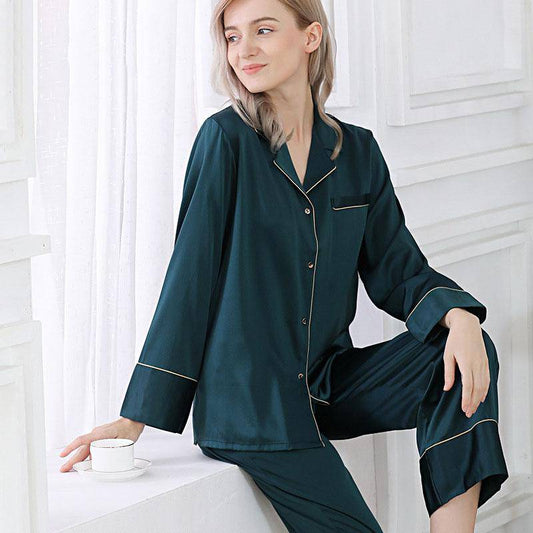 Pure Silk Pajamas Set For Women Luxury Silk Pajamas Best Sleepwear