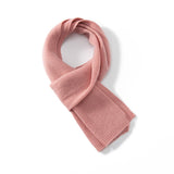 Short 100% Cashmere Scarf for Women and Men, Luxury Lightweight Cashmere Scarf for Children - slipintosoft