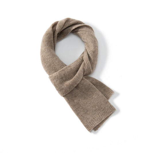 Short 100% Cashmere Scarf for Women, Men, and Children