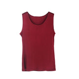 Silk vest mulberry silk sleeveless bottoming shirt women's top - slipintosoft