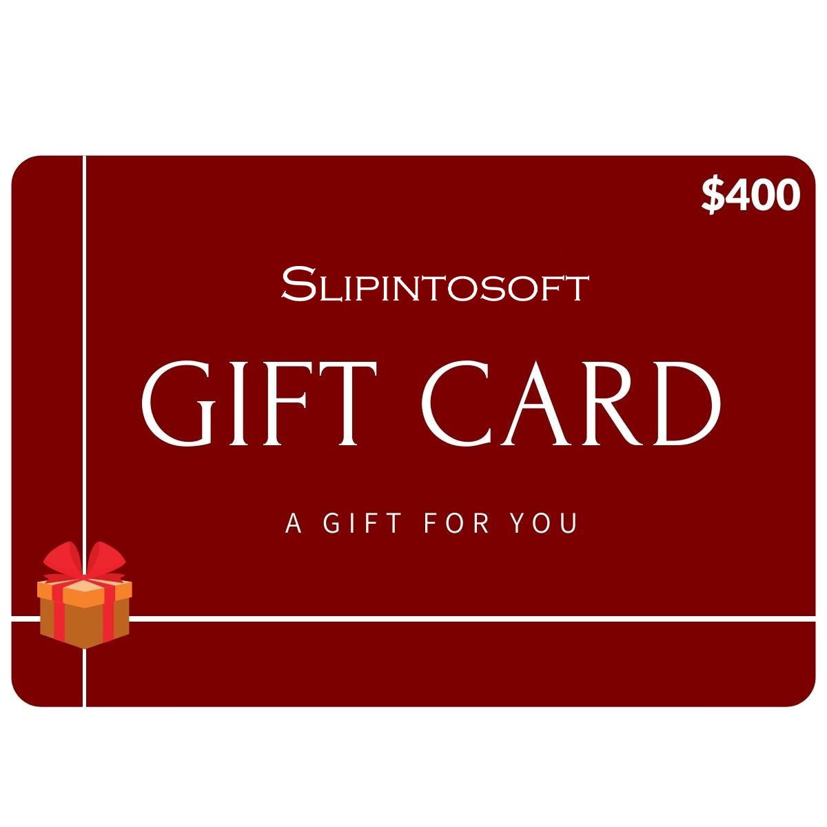 Slipintosoft eGift Card $50 - $500