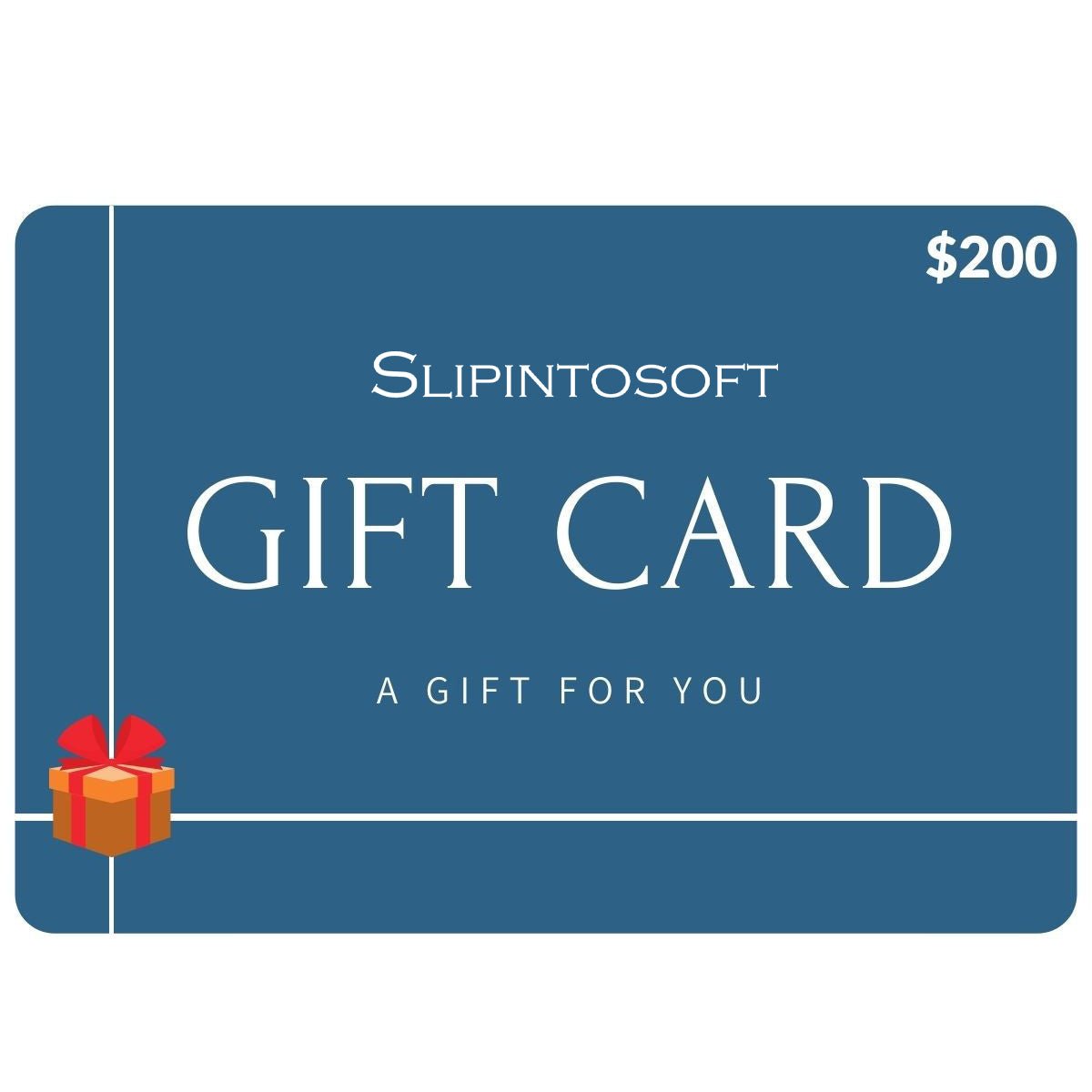 Slipintosoft eGift Card $50 - $500