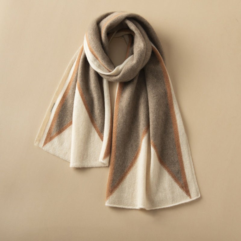 Warm Cashmere Scarf Luxury Pure Cashmere Winter Scarf for Women and Men - slipintosoft