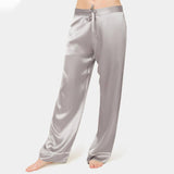 Women Silk Pants Silk Long Pants luxury Mulberry Women Silk Pajamas Pants - slipintosoft