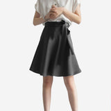 22 Momme Womens Elegant Silk Mini Skirt Pure Silk Short Skirt - slipintosoft