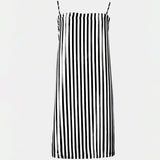 Classic Stripes silk nightgown Silk Slips 100% Mulberry Silk Nightgowns silk slip silk gowns