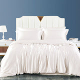 22 Momme 3PCS Duvet Cover Set Seamless Luxury Silk Bedding Set