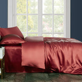 22 Momme 4PCS Duvet Cover Set (fitted sheet) Silk Bedding Set