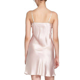 Best Luxury Short Silk Nightgowns For Women Real 100% Mulberry Silk Nighties -  slipintosoft