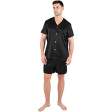 Best Short Silk Pajama Set For Mens Silk Shirts and Pants Set